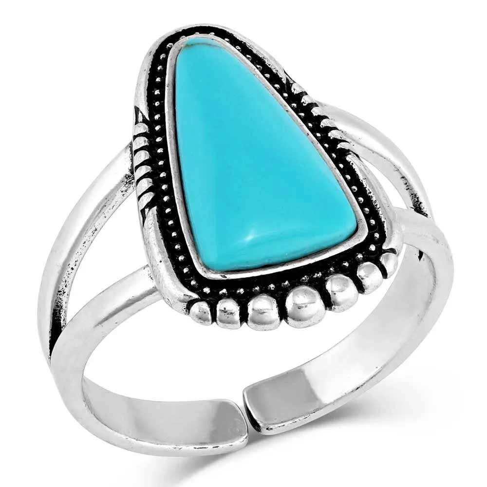 Montana Silversmiths Ways Of The West Turquoise Ring 1 Montana Silversmiths Ways Of The West Turquoise Ring