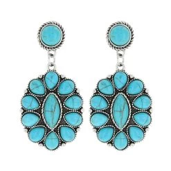 Montana Silversmiths Women's Attitude Concho Earrings