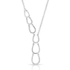Montana Silversmiths Women's One Step Closer Horseshoe Necklace