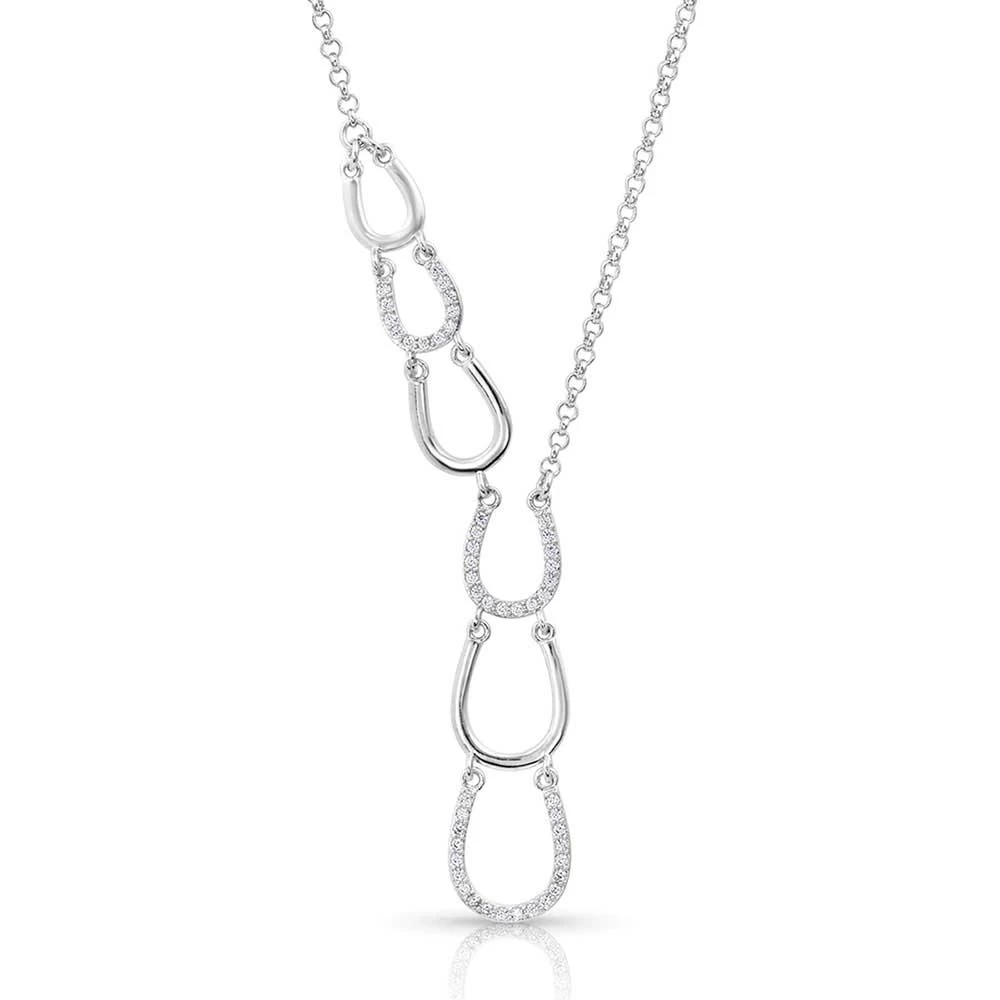 Montana Silversmiths Women's One Step Closer Horseshoe Necklace 1 Montana Silversmiths Women's One Step Closer Horseshoe Necklace
