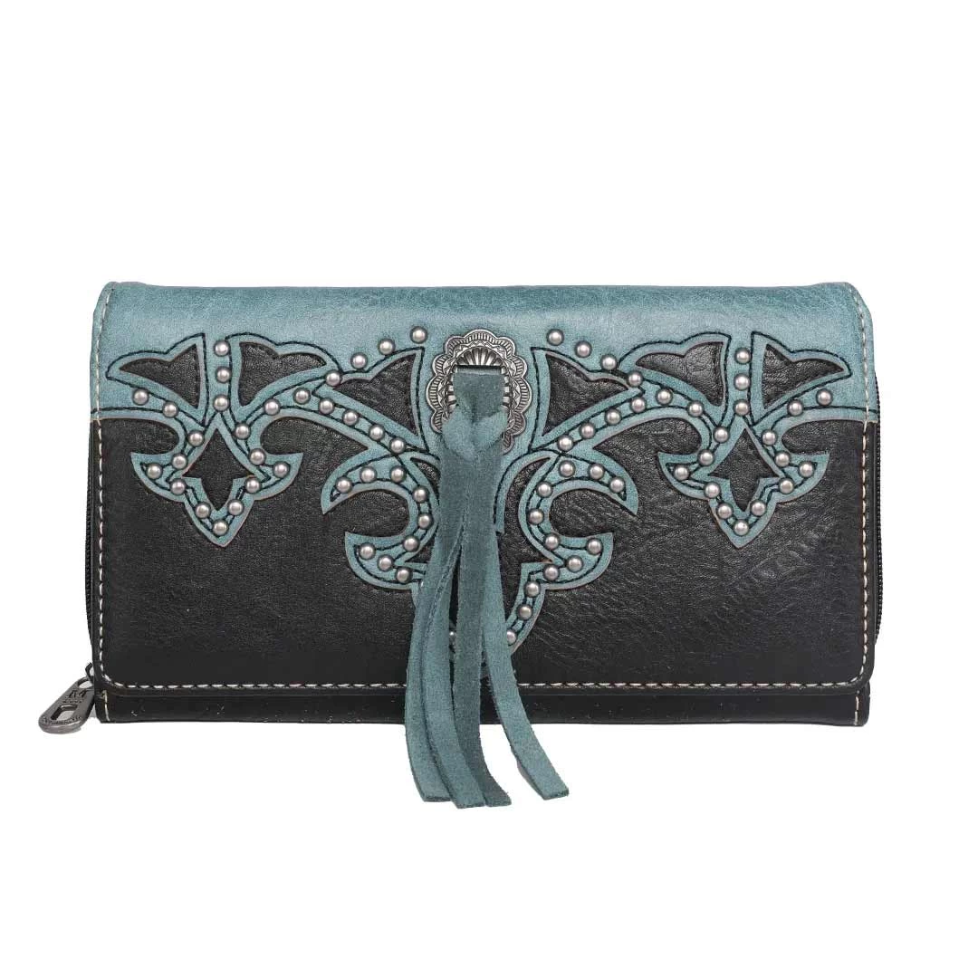 Montana West Boot Scroll Collection Wallet 1 Montana West Boot Scroll Collection Wallet