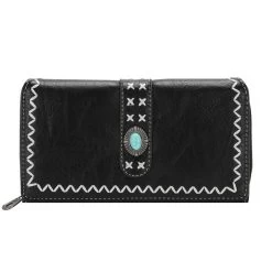 Montana West Concho Collection Cross Stitch Wallet