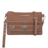 Montana West Concho Crossbody/Wristlet