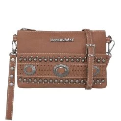 Montana West Concho Crossbody/Wristlet