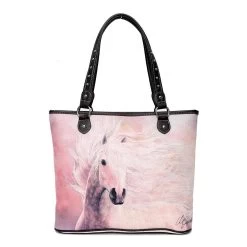 Montana West Horse Canvas Tote Bag