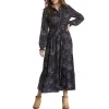 Panhandle Women's Button Front Maxi Dress