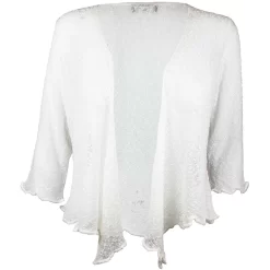 Papa Fashions Women's Mesh Cardigan