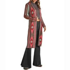 Rock & Roll Cowgirl Women's Aztec Duster -Western Fashion Ladies rock roll cowgirl women s aztec duster f55eabfc 701f 4d74 930c 3dc1c22ce92b