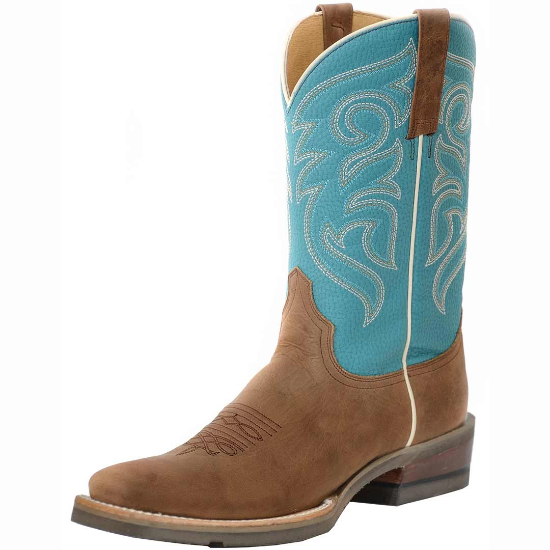 Roper Women's Turquoise Shaft Cowgirl Boots 1 Roper Women's Turquoise Shaft Cowgirl Boots