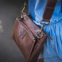 STS Ranchwear Chocolate Basic Bliss Lily Crossbody Purse -Western Fashion Ladies sts ranchwear chocolate basic bliss lily crossbody purse