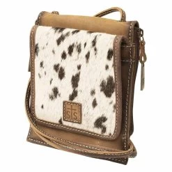 STS Ranchwear Cowhide Euro Crossbody Purse