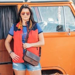 STS Ranchwear Women's Basket Weave Crossbody Purse -Western Fashion Ladies sts ranchwear women s basket weave crossbody purse