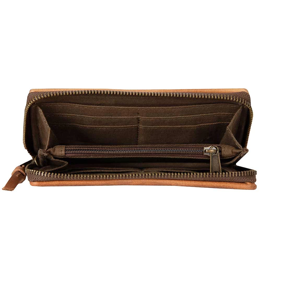 STS Ranchwear Yipee Kiyay Zipper Wallet 3 STS Ranchwear Yipee Kiyay Zipper Wallet - Image 3