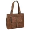 Tony Lama Double Stitch Accents Tote Bag