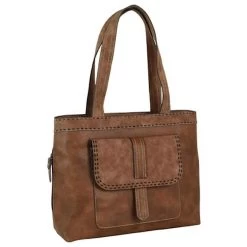 Tony Lama Double Stitch Accents Tote Bag
