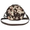 Tony Lama Hair-On-Hide Canteen Crossbody Purse