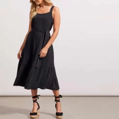 Tribal Women's Flowy Dress With Removable Belt -Western Fashion Ladies tribal women s flowy dress with removable belt