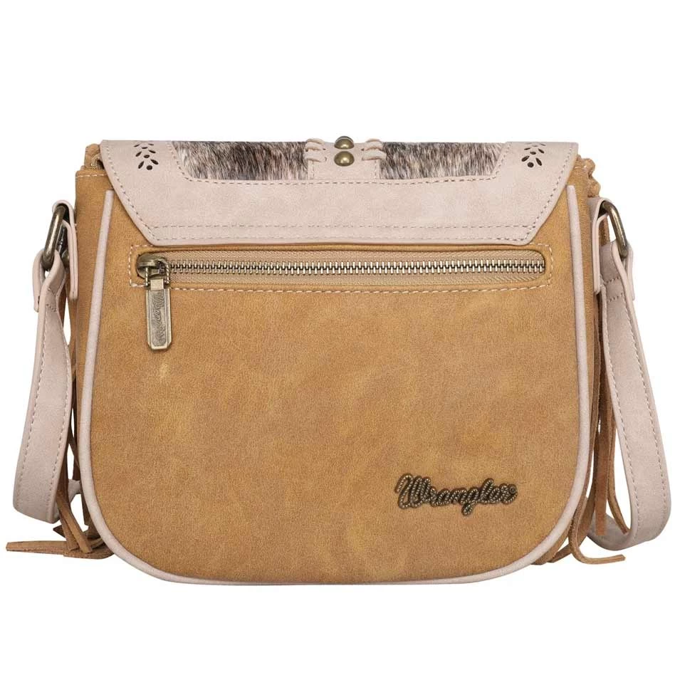 Wrangler Hair-On Cowhide Fringe Crossbody 2 Wrangler Hair-On Cowhide Fringe Crossbody - Image 2