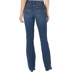 Wrangler Women's Aura Instantly Slimming Straight Leg Jeans