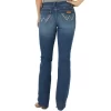 Wrangler Women's Retro Mae Aztec Pocket Bootcut Jeans