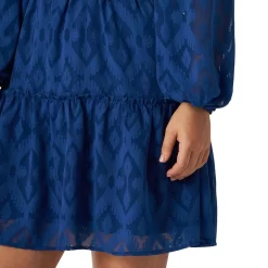 Wrangler Women's Retro Vintage Tiered Long Sleeve Dress -Western Fashion Ladies wrangler women s retro vintage tiered long sleeve dress