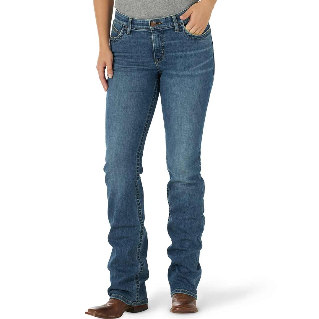 Wrangler Women's Ultimate Riding Willow Bootcut Jeans 3 Wrangler Women's Ultimate Riding Willow Bootcut Jeans - Image 3
